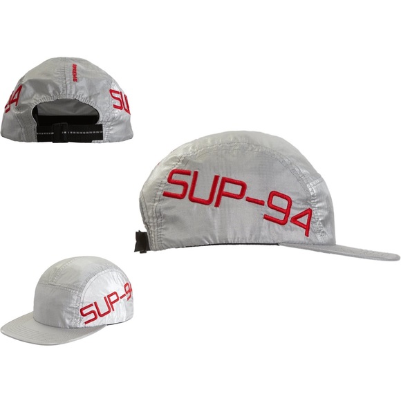 supreme side logo camp cap